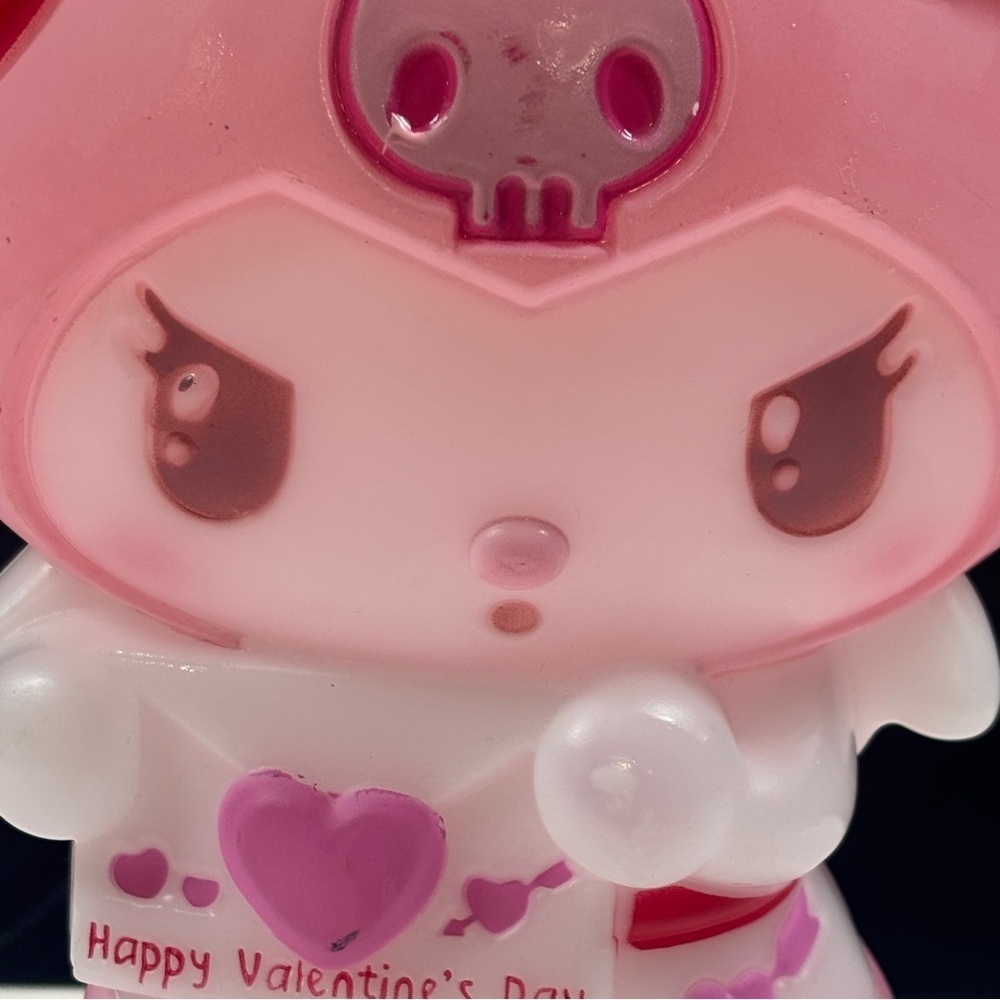 Kuromi Lighted LED Valentines Day 12” Blow Mold Sanrio Hello Kitty Gemmy - Picture 3 of 14